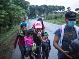 La cifra de migrantes que tratan de cruzar la frontera está en su punto más alto desde marzo del 2019. EFE/E. Biba