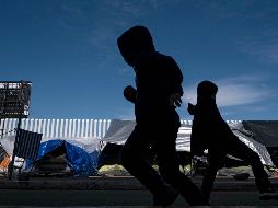 Para muchas de las personas que esperan cruzar a Estados Unidos, regresar a sus países de origen no es opción. AFP / G. Arias