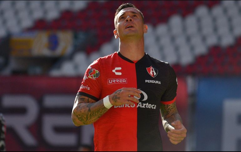 Milton Caraglio no vive su mejor momento como delantero, pues de no anotar contra Cruz Azul el próximo fin de semana, el argentino llegaría a un total de 16 meses sin marcar en la Liga. IMAGO7