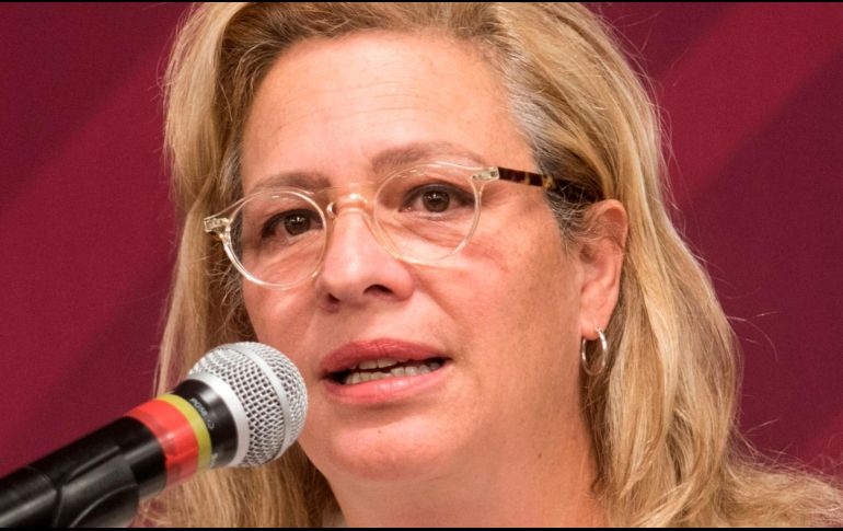 Josefs González se convirtió en la primera secretaria del gabinete del Presidente Andrés Manuel López Obrador en presentar su dimisión. EFE/ARCHIVO