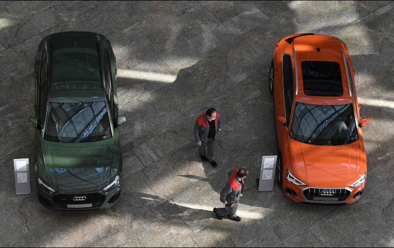 La pandemia de COVID-19 no cambió la clasificación de los mayores productores de autos: Alemania, Japón, Estados Unidos y México. AP/C. Stache