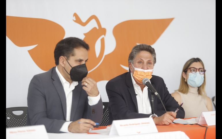 El político asevera que, tras la designación de Pablo Lemus como candidato de MC para Guadalajara, podrán trabajar en mancuerna. ESPECIAL
