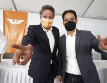 El político presenta a quienes, de ganar las elecciones, lo acompañarán en el cabildo. ESPECIAL