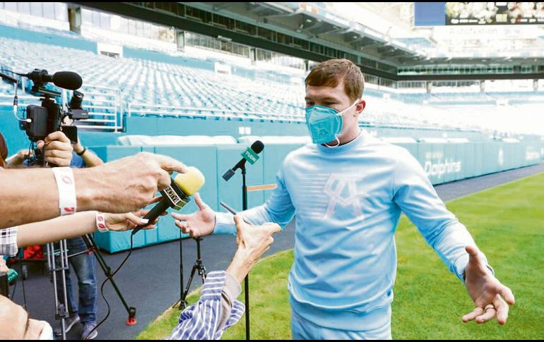 Saúl Álvarez se ha mantenido activo pese a la pandemia con victorias sobre Callum Smith Avni Yildirim. AP