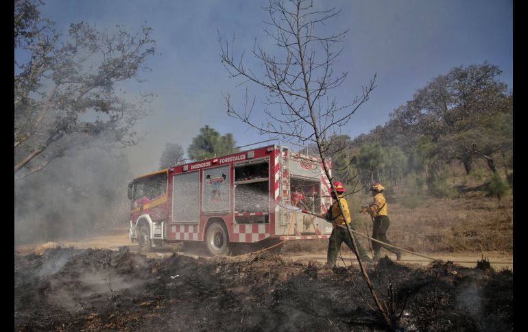 Para la prevención y combate de incendios de este año se ha destinado un recurso de 99 millones 511 mil 305 pesos. ESPECIAL/ Semadet Jalisco