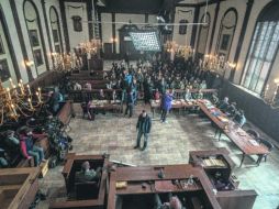 CINE. Escena de la cinta “El juicio de los 7 de Chicago”, actualmente se puede ver en Netflix. CORTESÍA • netflix