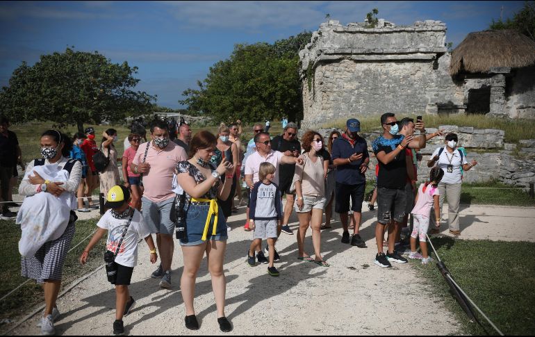 Quintana Roo, estado donde se ubican Tulum y Cancún, se encuentra en semáforo amarillo. AP/ARCHIVO