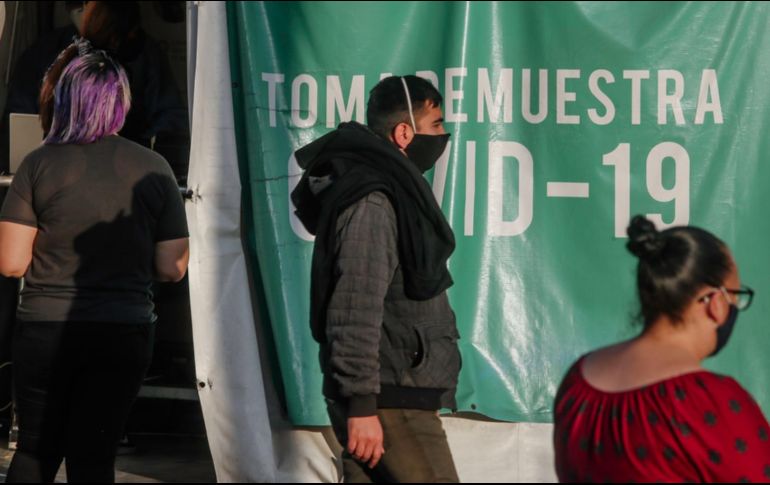 Las cifras oficiales de la Secretaría de Salud federal dan cuenta de que continúa la tendencia de baja incidencia de contagios. EL INFORMADOR / ARCHIVO