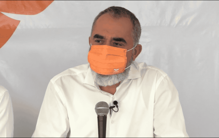 El legislador con licencia afirmó que trabajará para que MC gane la presidencia municipal, los distritos locales y federales ubicados en el municipio. ESPECIAL