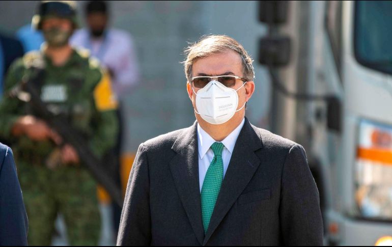 Ebrard aseguró que tener una vacuna mexicana es una prioridad para la Secretaría de Salud. EFE / ARCHIVO