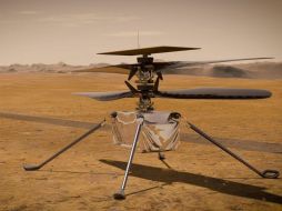 Ingenuity tiene un peso aproximado de dos kilos. AFP / ARCHIVO