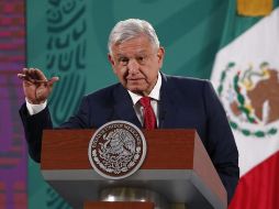 AMLO señaló que en el neoliberalismo se fue creando una corriente de pensamiento para llamar a la gente a no votar. EFE/J. Méndez