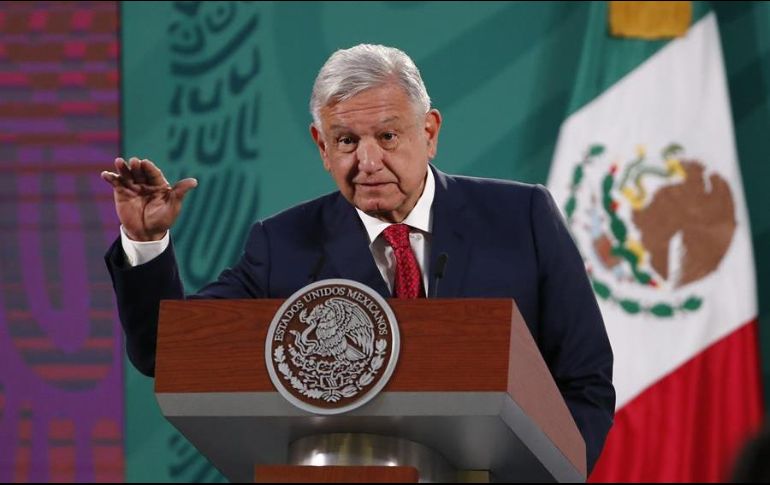 AMLO señaló que en el neoliberalismo se fue creando una corriente de pensamiento para llamar a la gente a no votar. EFE/J. Méndez