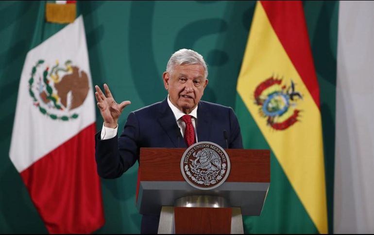 AMLO viaja a la entidad acompañado por su equipo de Ayudantía. EFE/J. Méndez