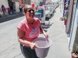 Vecinos de Tlaquepaque han cambiado su estilo de vida ante la falta de agua. EL INFORMADOR/G. Gallo
