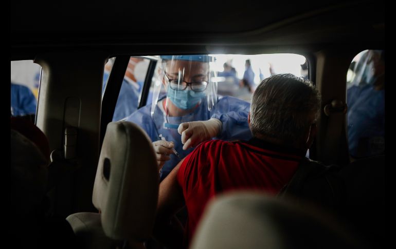 Reinicia la aplicación de vacunas en Guadalajara. EL INFORMADOR /G. Gallo