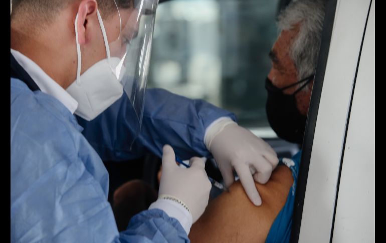 Reinicia la aplicación de vacunas en Guadalajara. EL INFORMADOR /G. Gallo