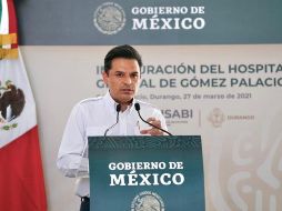 Zoé Robledo aseguró que sólo sumando esfuerzos se puede tener un mejor sistema de salud. TWITTER/@zoerobledo