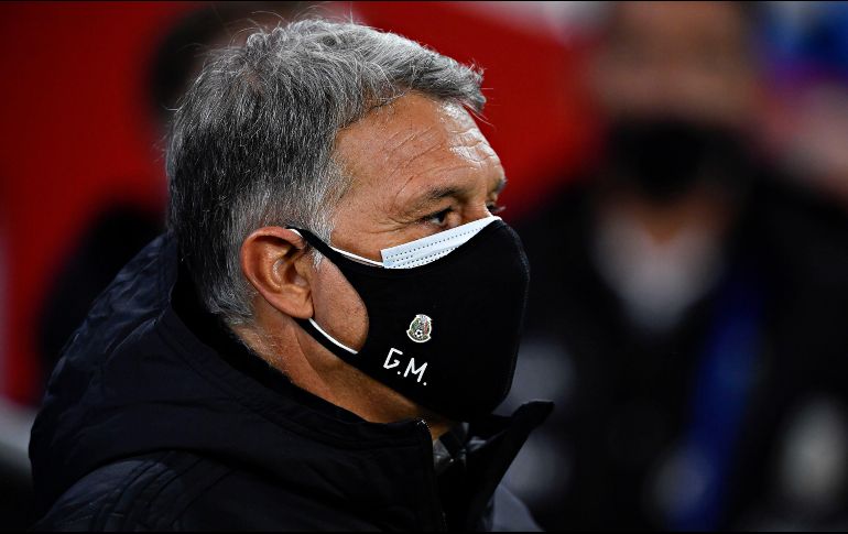 Martino no salió contento tras la derrota del Tri. Imago7 / E. Espinosa