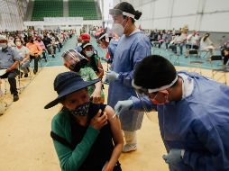 Esta vez, la jornada de vacunación en Guadalajara fue mucho más ágil. Los tapatíos se dijeron contentos porque sólo demoraron dos horas en la fila, cuando esperaban que fueran al menos seis. EL INFORMADOR/G. Gallo