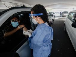 En el Centro Universitario de Ciencias Exactas e Ingenierías (CUCEI) se aplicarán vacunas en la opción drive thru y también a pie. EL INFORMADOR/ARCHIVO