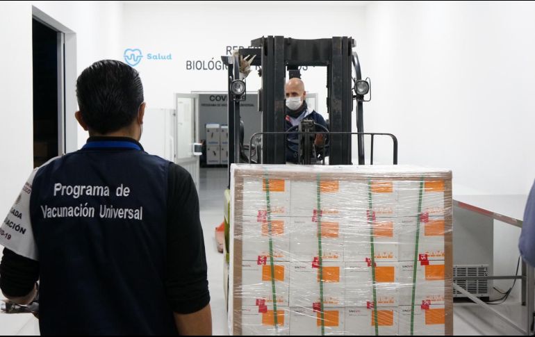 La SSJ señaló que en las próximas horas darán a conocer para qué municipios serán destinadas las vacunas. ESPECIAL/SSJ