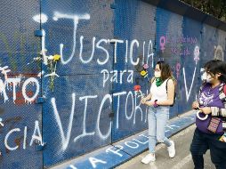 CIUDAD DE MÉXICO. Protestaron frente a la oficina de representación del Gobierno de Quintana Roo. AP