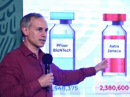 López-Gatell enfatizó que en estos momentos, el principal componente para controlar la pandemia corresponde a la vacunación. XINHUA / ARCHIVO