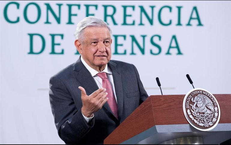 AMLO se va a su quinta en Palenque, Chiapas, donde descansará el resto de la semana. EFE/Presidencia de México