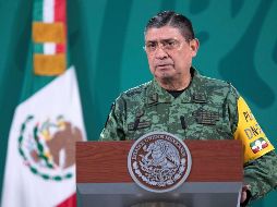 El general Luis Cresencio Sandoval confirmó hoy que un soldado mató al migrante guatemalteco Elvin Mazariegos. EFE/Presidencia de México