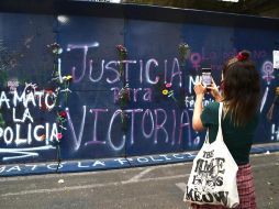 Victoria Salazar murió el 27 de marzo mientras era sometida por policías municipales. SUN/V. Rosas