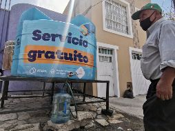 Ante el desabasto de agua, el SIAPA exhorta a cuidar el vital líquido. SIAPA / ARCHIVO