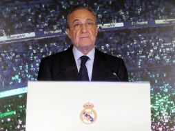 Florentino Pérez fue proclamado por última vez presidente del Real Madrid el 19 de junio de 2017.  EFE/ARCHIVO