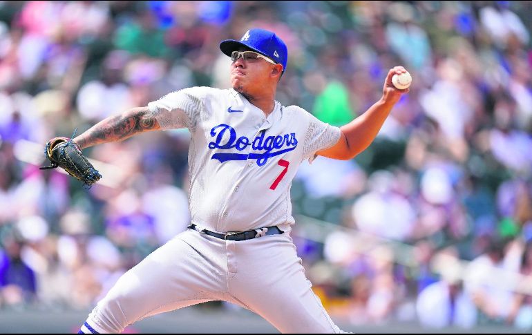 LUCE. El pitcher sinaloense actuó por espacio de siete entradas completas, la apertura más larga de su carrera. AP • D. Zalubowski