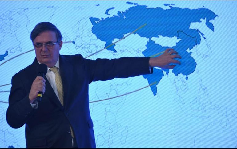 Ebrard puntualizó que la misión también será visitar Estados Unidos 