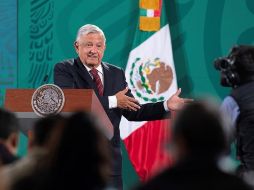 Este martes, AMLO anunció que presentará en su conferencia mañanera información sobre el montaje en el caso Florence Cassez. EFE/Presidencia de México