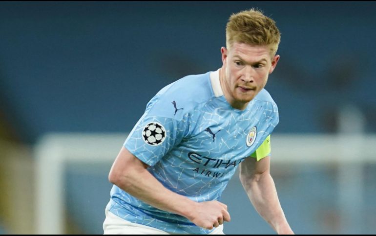 BRILLA. Kevin De Bruyne ha marcado ocho goles y repartido 16 asistencias en 33 partidos esta temporada. AP