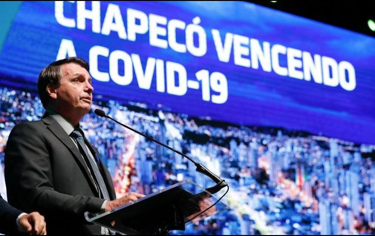 Jair Bolsonaro se muestra reacio a la presión social, que demanda una nueva cuarentena. EFE/Presidencia de Brasil