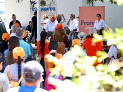 Juan José Frangie subrayó que, de ganar, trabajará con un gobierno abierto para responder al apoyo que le den los ciudadanos. TWITTER/@juanjosefrangie