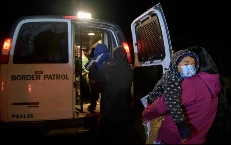 El número de menores no acompañados aumentó 100% en un mes. AFP/E. Jones