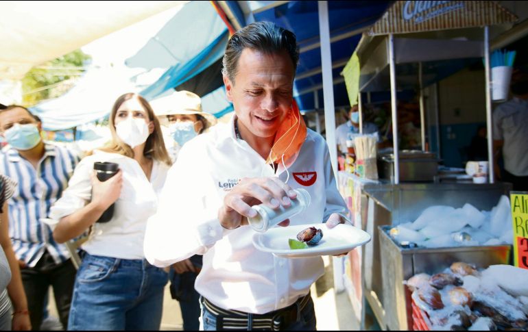 Lemus aseguró que su trayectoria empresarial le permite entender las necesidades de los comerciantes. ESPECIAL