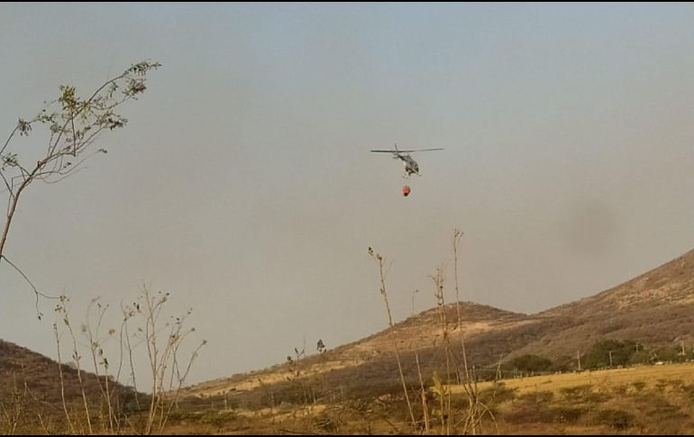 Aclaran que las condiciones del clima, de vientos constantes, han impedido el control del fuego. ESPECIAL
