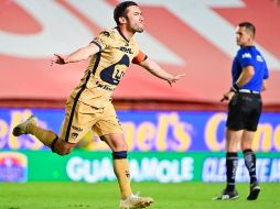 El gol de Vigón mandó a los Pumas hasta la décima posición de la tabla general. IMAGO7/S. Laureano