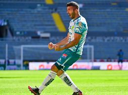 Atlas vs León: Emmanuel Gigliotti adelanta a la Fiera. Imago7 / S. Laureano