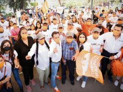 Pablo Lemus pidió confianza a la gente para que vote por él. ESPECIAL