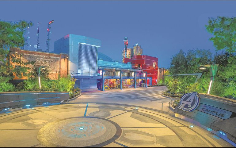 Avengers Campus te llevará a entrar en las aventuras de estos personajes, tal como los viste en las películas. CORTESÍA/Disney