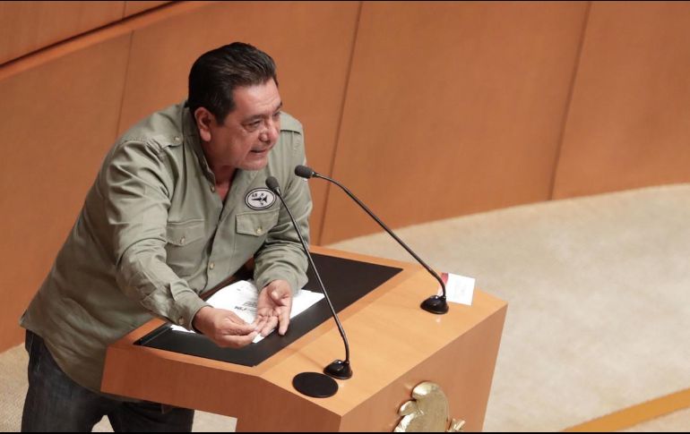 El senador con licencia acusó a las autoridades electorales de postergar la resolución del caso. NTX / ARCHIVO