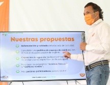 Lemus Navarro comentó que modificaría el actual impuesto a la densidad que se cobra en Guadalajara para que todo lo recaudado se destine a obra pública. ESPECIAL / Pablo Lemus