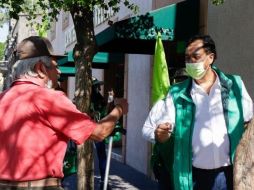 Cosío recordó que ya acudió al IEPC para que organice de manera formal un debate. ESPECIAL /