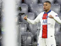 MBAPPÉ. Fue clave en el primer duelo y ahora buscará en casa dar el pase a las Semifinales. AFP